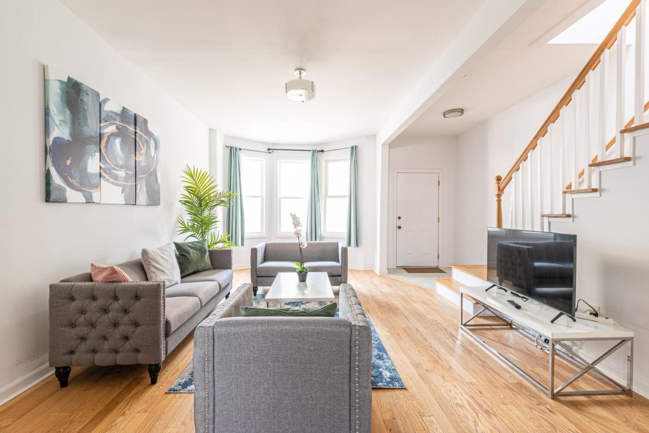 Tranquil Town House With Parking And Laundry - Just 25 Minutes To Time Square! Villa Jersey City Eksteriør billede