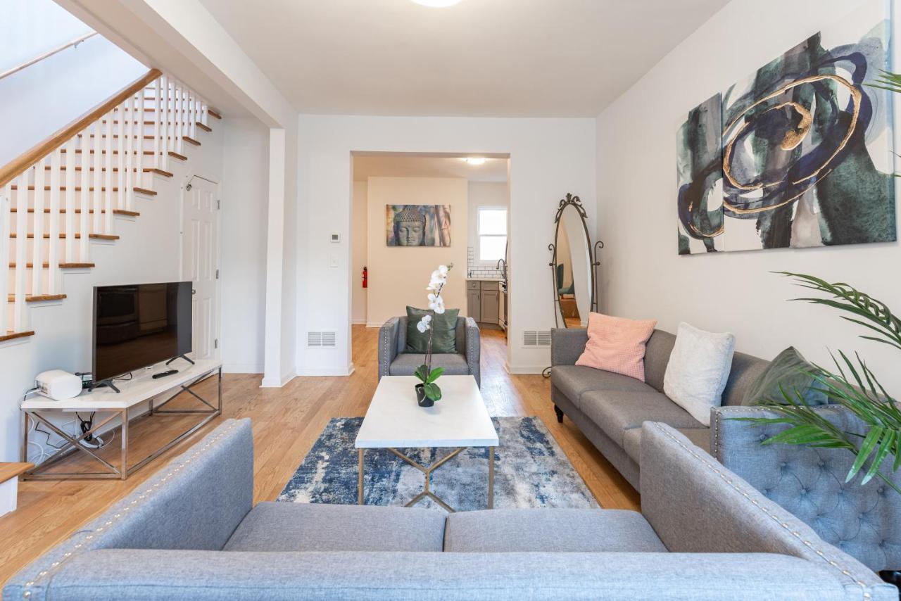 Tranquil Town House With Parking And Laundry - Just 25 Minutes To Time Square! Villa Jersey City Eksteriør billede